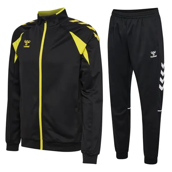 Trening hummel CORE 2.0 - 5138 BLACK/BLAZING YELLOW, XL