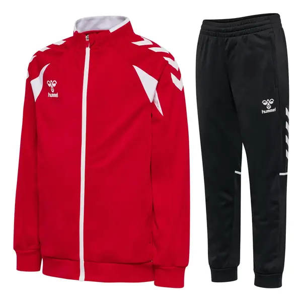 Trening hummel CORE 2.0 COPII - 3946 True Red White, 140
