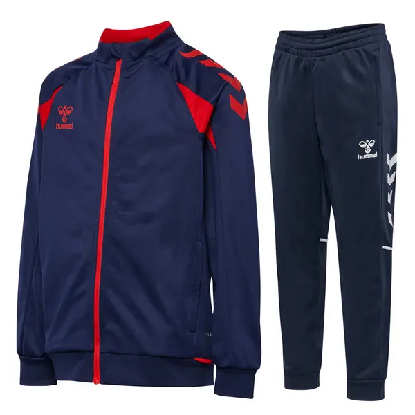 Trening hummel CORE 2.0 COPII - 7276 Marine/true red, 152