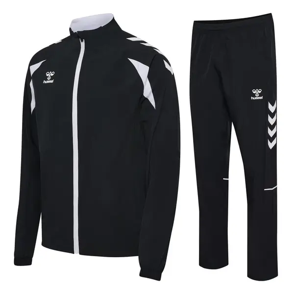 Trening hummel CORE 2.0 WOVEN - 2114 Black White, 3XL