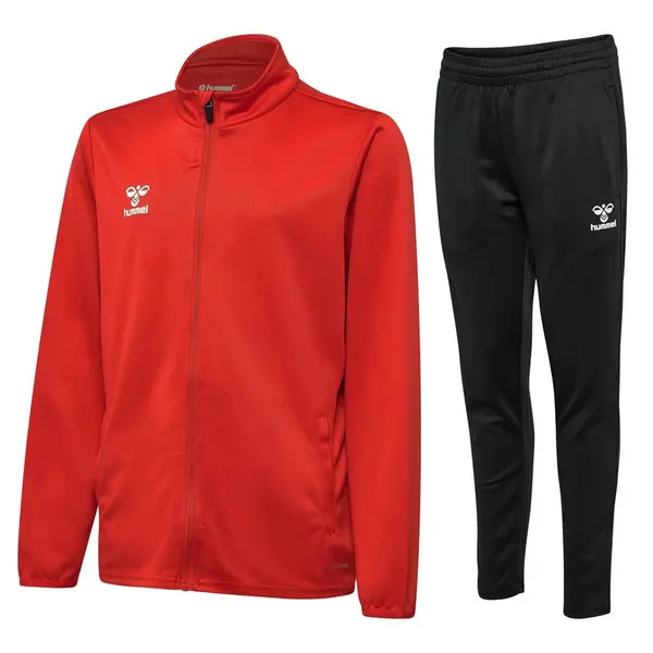 Trening hummel ESSENTIAL POLY COPII - 3062 True Red, 140
