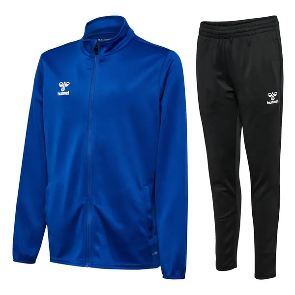 Trening hummel ESSENTIAL POLY COPII - 7045 True Blue, 152