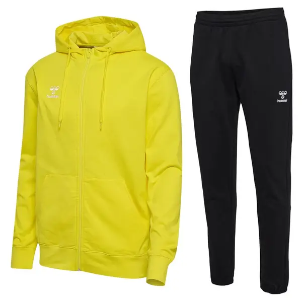 Trening hummel GO 2.0 HOODIE ZIP - 5269 Blazing Yellow, 3XL