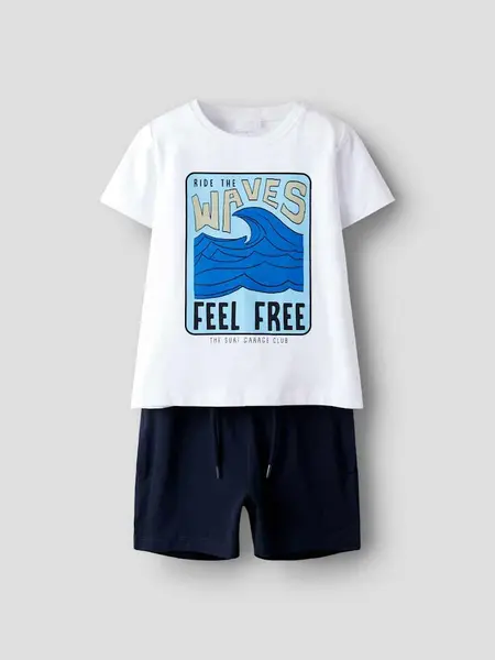 Trening Nmmjarry Ss Shorts Set Box Pb
