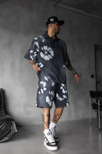 TRENING POLO OVERSIZE BLACK TRBI40(1891-92) (MĂRIME: M)
