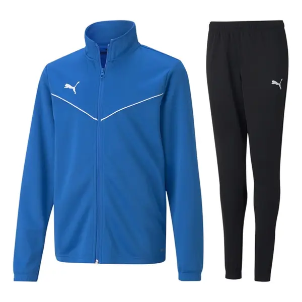 Trening PUMA teamRISE POLY COPII - 02 Electric Blue, 128