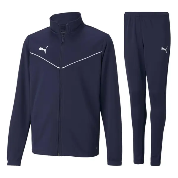 Trening PUMA teamRISE POLY COPII - 06 Peacoat, 152