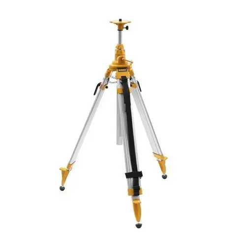Trepied aluminiu, Dewalt, 1.15-3.0m 5/8inch pentru nivele cu laser