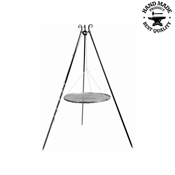 Trepied cu gratar 80 cm otel