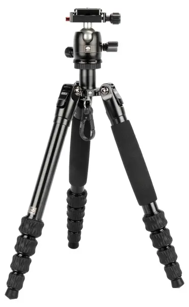 Trepied din aluminiu SIRUI – Traveler 5AX+B-00K, 16.8-138.8 cm, negru
