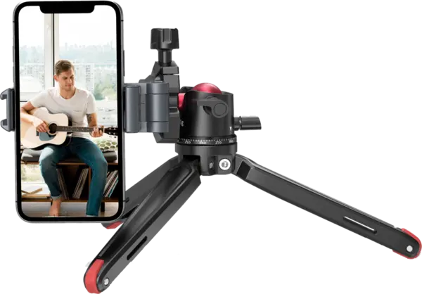 Trepied foto, SmallRig 2664 Tabletop Minitripod with Panoramic Ballhead, Minitrepied smartphone