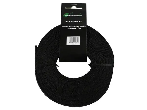 Tresa Cablu FOUR Connect 4-NS10BK12, 10 M, Negru, 12 25 mm