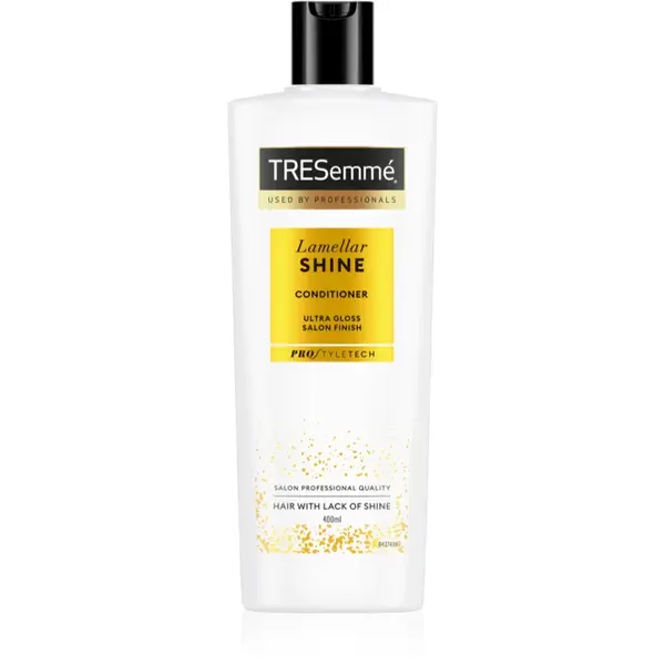 TRESemmé Lamellar Shine balsam pentru păr ușor de pieptănat cu efect iluminator 400 ml