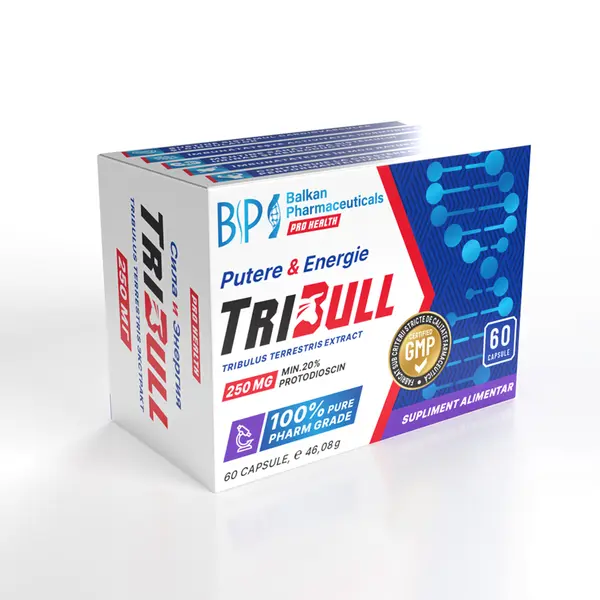 TriBull (Tribulus Terrestris), 250mg, 60 caps.