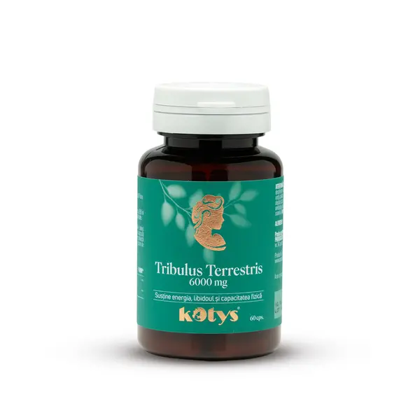 Tribulus Terrestris 6000 mg -- Energie, vitalitate și susținere masculină