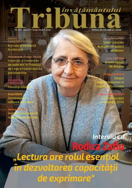 Tribuna Învățământului. Revista de educație și cultură Nr. 34/2022, Anul III, Serie Nouă
