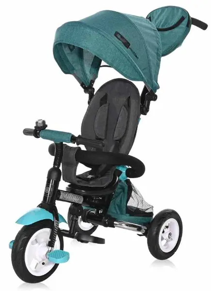 Tricicleta cu roti gonflabile Lorelli - Moovo, Green Luxe