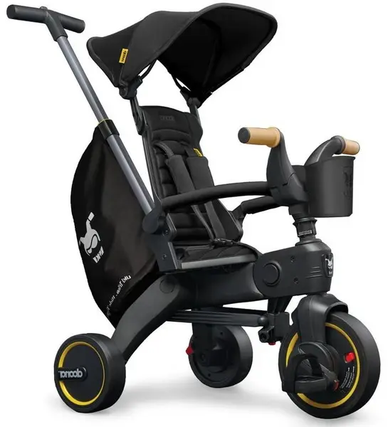 Tricicleta Doona - Liki Trike S5, Nitro Black Delux