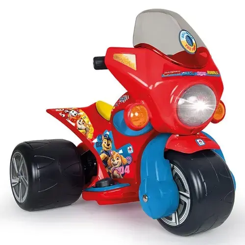 Tricicleta electrica copii Injusa Patrula Catelusilor, 6V, cu pedala de acceleratie, 1 an+