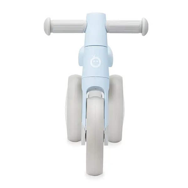 Tricicleta fara pedale pentru copii Momi Tedi Light Blue recomandata de la 1 an pana la greutatea maxima de 25 kg, stabila, roti sigure pentru podea, usoara, cadru robust
