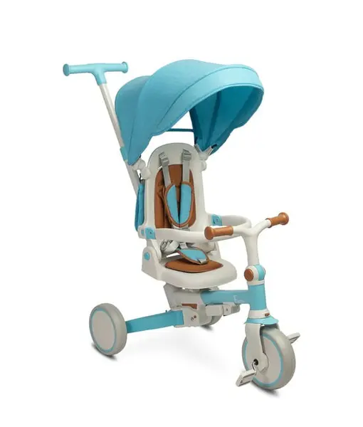 Tricicleta Faro Toyz, multifuntionala, 3 in 1, albastru KID523740, la doar 458,00 lei