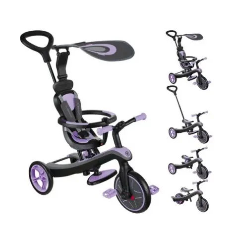 Tricicleta globber explorer 4 in 1 violet