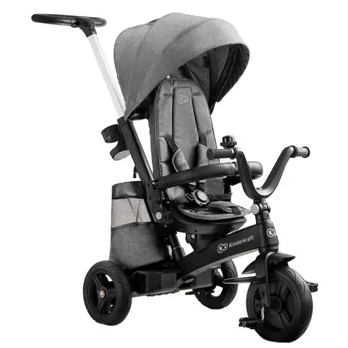 Tricicleta Kinderkraft Easytwist, Gri