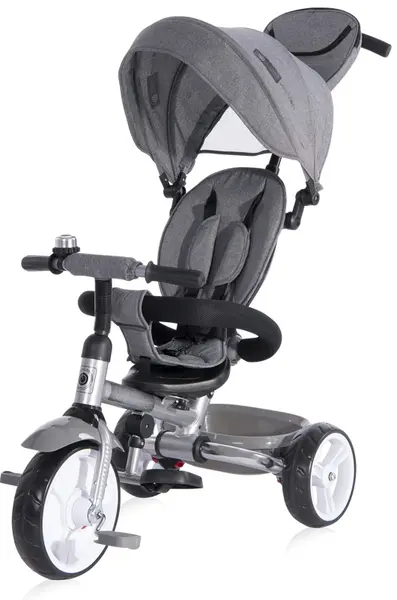 Tricicleta Lorelli cu roti EVA - Moovo, Grey Luxe, gri