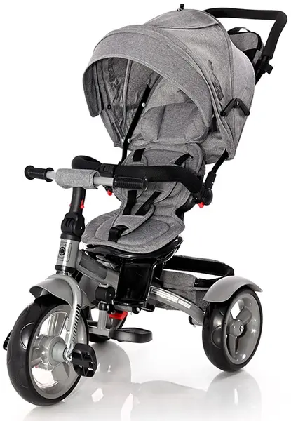 Tricicletă Lorelli - Neo, Anvelope EVA, Grey Luxe, gri