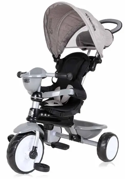 Tricicleta Lorelli - One, cu roti EVA, gri
