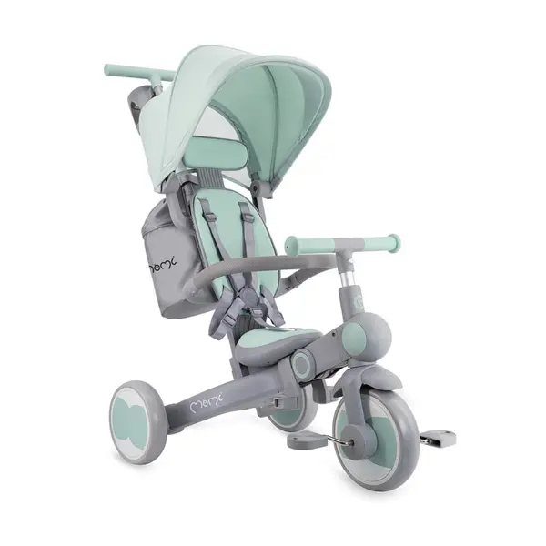 Tricicleta Momi Solivia, 4 in 1, transformabila, pliabila, verde KID727953, la doar 579,00 lei