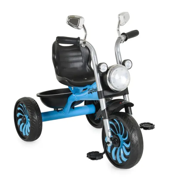 Tricicleta pentru baieti Byox Captain Albastra