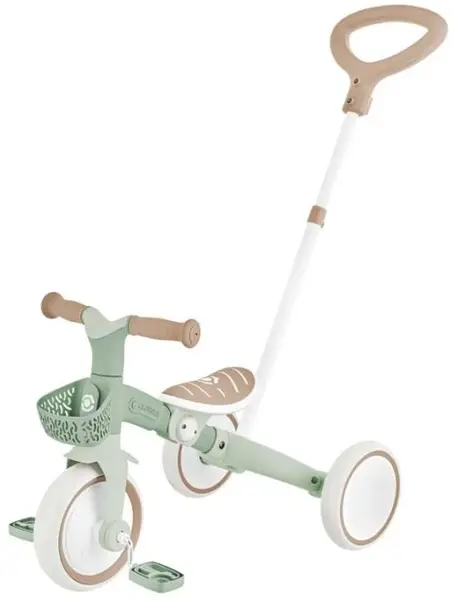 Tricicletă pentru copii 3 în 1 Globber - Learning Trike Plus, mentă