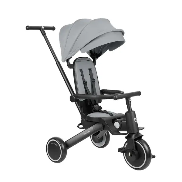 Tricicleta pliabila 8 in 1 Kikka Boo Trix 2 360 2025 Gri