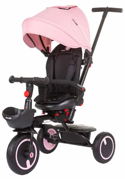 Tricicleta pliabilă Chipolino - Quick Fold, 360°, roz