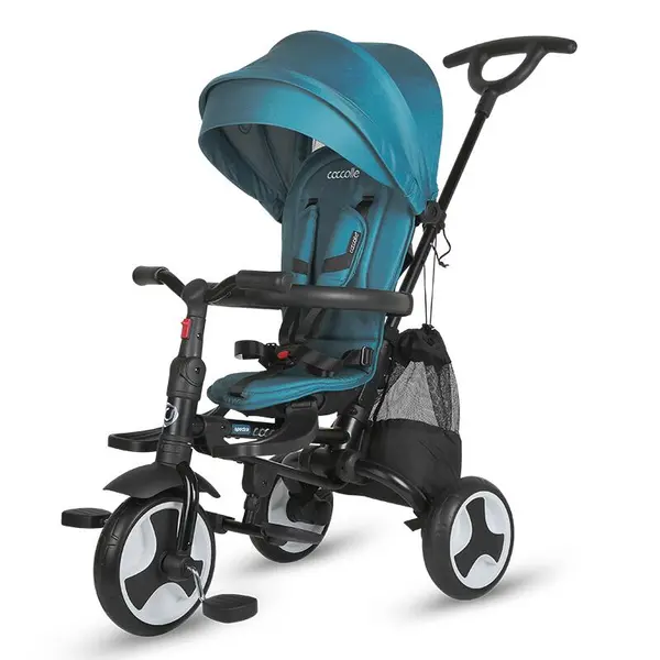 Tricicleta ultrapliabila Coccolle Spectra Plus Premium Line RESIGILATA Atlantic Blue