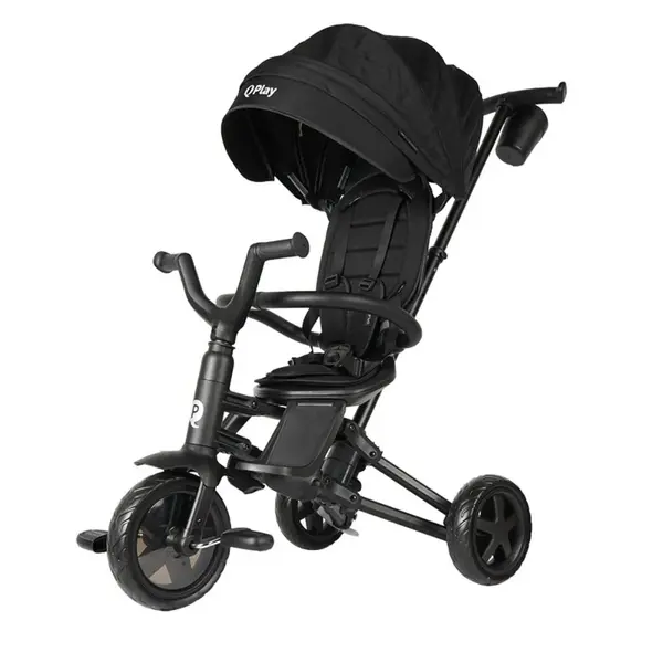 Tricicleta ultrapliabila, Qplay Nova Niello, Negru