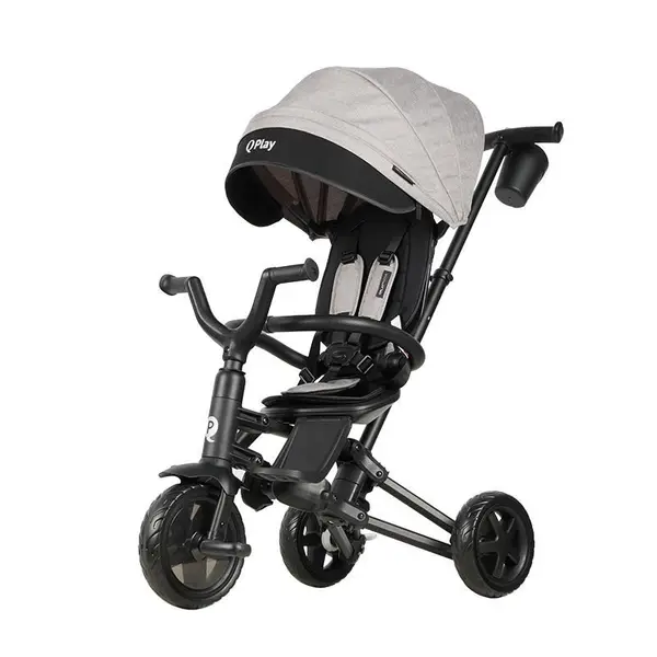 Tricicleta ultrapliabila Qplay Nova Niello RESIGILATA Gri