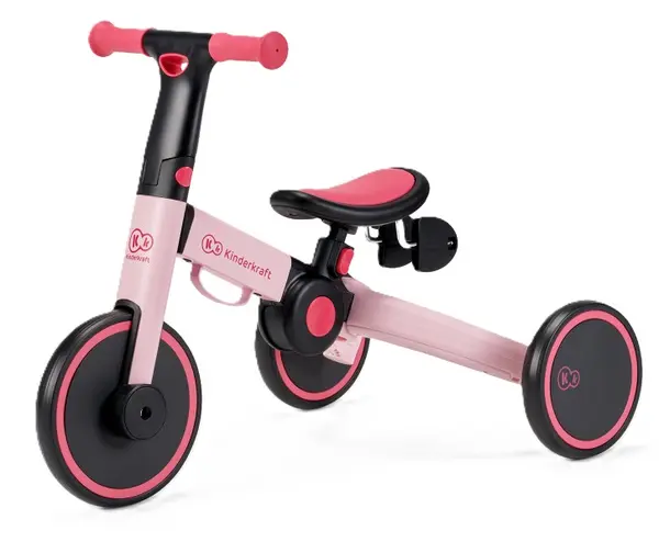 Triciclu 3 în 1 KinderКraft - 4trike, Pink