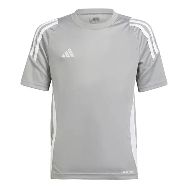 Tricou ADIDAS TIRO 24 COPII - 33 Medium Gray, 152