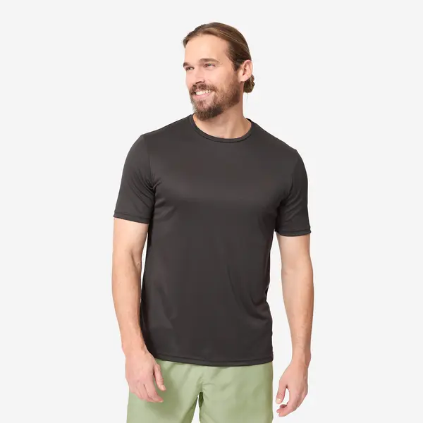 Tricou anti-UV UPF50+, UV>95% Negru Bărbați