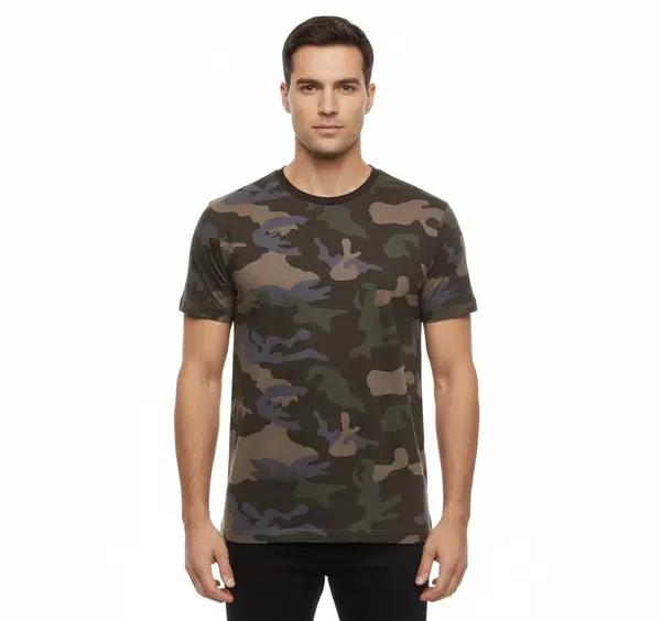 Tricou army dark camo BRANDIT - XXL