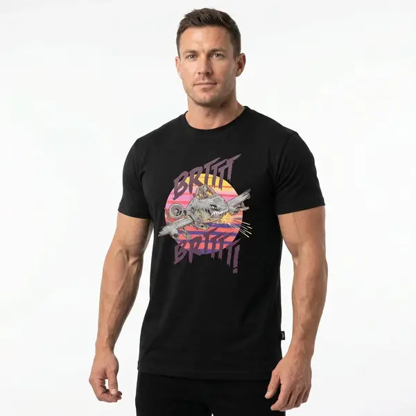 Tricou army Helikon-Tex A10 Warthog - "BRRRT" Edition - L