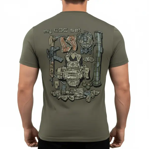 Tricou army M-Tac My EDC Ranger Green - XXL