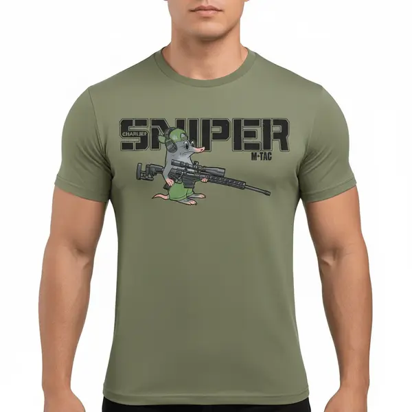 Tricou army SNIPER light olive M-TAC - M