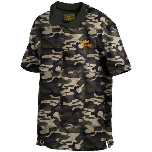 Tricou Bank Bound Polo Camo Marime L