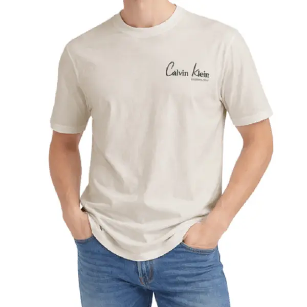 Tricou Calvin Klein 30S EU WHOLESALE JEANS GRAPHICS