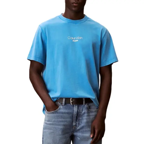 Tricou Calvin Klein SS 20S ACID WASH GRAPHIC CREWNK