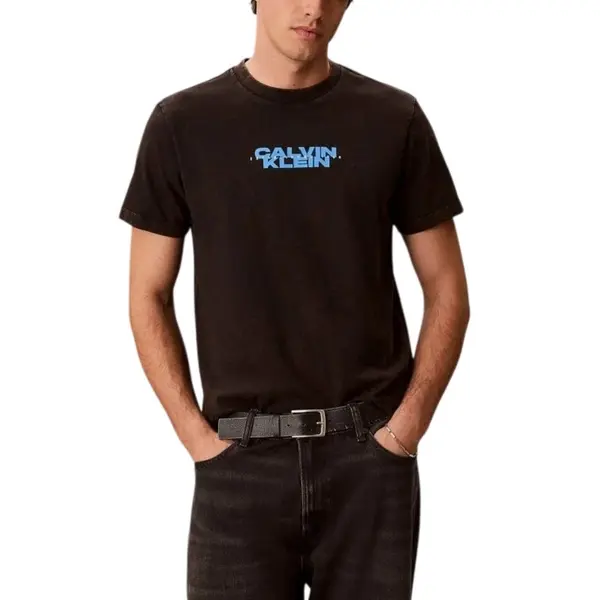 Tricou Calvin Klein SS 20S WASHED SPINE GRAPHIC TEE