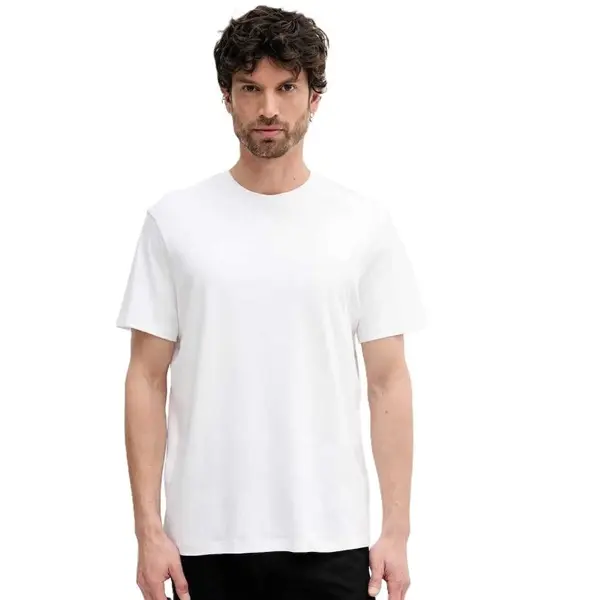 Tricou Calvin Klein SS SUPIMA CHEST EMB CREWNECK TEE
